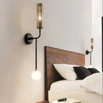 Applique Murale Industrielle Vintage Métal Bronze. Chambre
