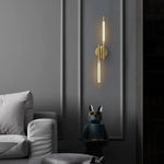 Applique Murale Led Contemporaine Cuivre Élégante Applique Chambre