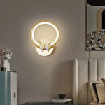Applique Murale Led Cristal Papillon Élégant Design. Chambre