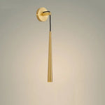 Applique Murale Led Cuivre Design Scandinave Élégante Chambre