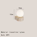 Applique Murale Led Design Élégant Pierre. 12X10Cm / Blanc Chaud (2700-3500K) Chambre