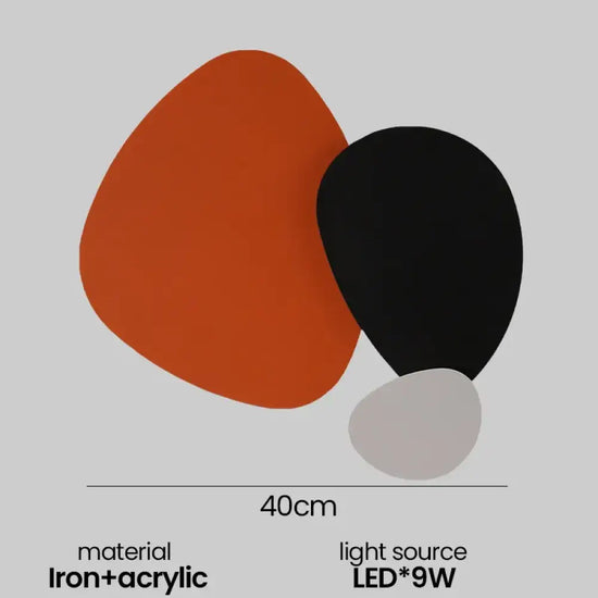 Applique Murale Led Design Épuré Élégant Type B 40 Cm / Couleur Modifiable Applique Chambre