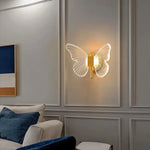 Applique Murale Led Design Lumineux Papillon. Chambre