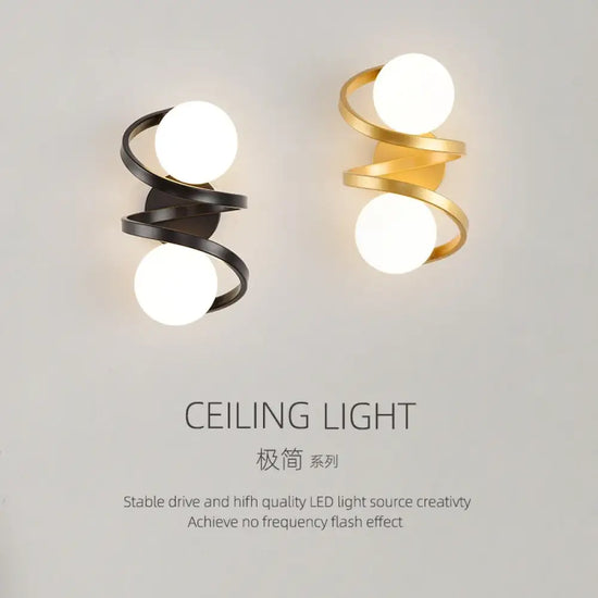 Applique Murale Led Design Minimaliste Élégant Chambre