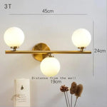 Applique Murale Led Design Moderne Élégant. 3T 9W / Blanc Chaud Chambre