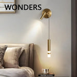 Applique Murale Led Design Moderne Élégant Chambre