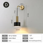 Applique Murale Led Design Suspendu Élégant. Chambre