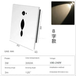 Applique Murale Led Détecteur Mouvement Intelligent C Blanc / Lumière Chaude Chambre