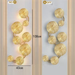 Applique Murale Led Douce Élégance Maison. 8 Têtes / Lumière Blanche Chambre