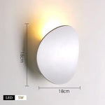 Applique Murale Led Élégante Contemporaine Design. C-Blanc / Blanc Chaud (2700-3500K) Applique