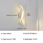 Applique Murale Led Élégante Design Minimaliste Applique Chambre