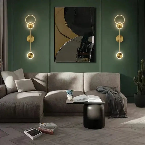 Applique Murale Led Élégante Design Minimaliste Chambre