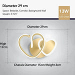 Applique Murale Led Élégante Et Design. Chambre