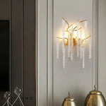 Applique Murale Led Élégante Fleurs Délicates Chambre
