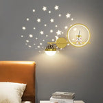 Applique Murale Led Lunaire Cosmos Enfance Chambre