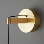 Applique Murale Led Luxe Élégante Design Or Chambre