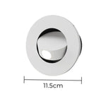 Applique Murale Led Nordique Design Minimaliste Élégant Rond Blanc / Chaud (2700-3500K) Chambre