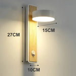 Applique Murale Led Nordique Design Moderne Élégante B Blanc / Chaud (2700-3500K) Chambre