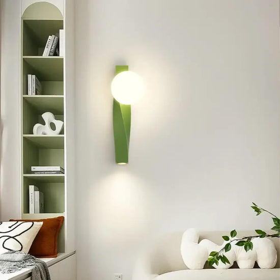 Applique Murale Led Nordique Élégante Minimaliste Chambre