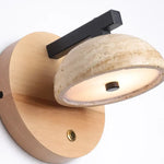 Applique Murale Led Pierre Naturelle Scandinave Élégante Chambre