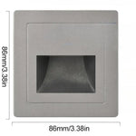 Applique Murale Led Pour Escalier Gris