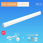 Applique Murale Led Pratique Et Design. 1Pcs 6W And Plug / 1.8M Eu Plug Cold White Chambre