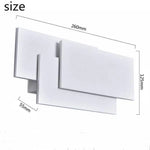 Applique Murale Led Rectangles Design Moderne Élégant. Chambre