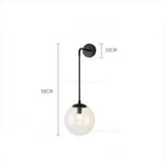 Applique Murale Led Vintage Design Élégant Verre Chambre
