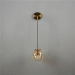 Applique Murale Led Vintage Design Élégant Verre Chambre