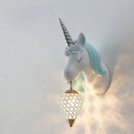 Applique murale licorne