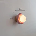 Applique Murale Lumineuse Originale Pour Jeunes Rose Chambre