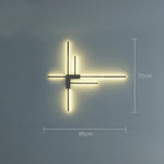 Applique Murale Moderne Design Lumineux Contemporain. A Feu À 6 Feux Gauche / Lumière Chaude Chambre