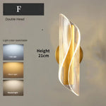 Applique Murale Moderne Design Lumineux Élégant. F / 3 Couleurs De Lumière Chambre