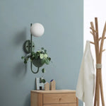 Applique Murale Moderne Élégante Avec Végétation Intégrée Chambre