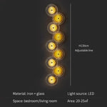 Applique Murale Moderne Élégante Design Art Déco 9 Têtes / Chine Lumière Chaude Chambre