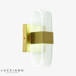 Applique Murale Moderne Élégante Design Lumineuse Tiziana A - Doré Chambre