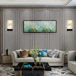 Applique Murale Moderne Élégante Marbre Blanc. Chambre