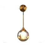 Applique Murale Moderne Suspendue Design Élégante. Ambre A Chambre