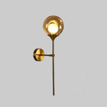 Applique Murale Moderne Suspendue Design Élégante. Ambre B Chambre