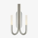 Applique Murale Nordique Élégante Luminaire Vintage Minimaliste Argent Chambre
