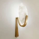 Applique Murale Nordique Luxueuse Contemporaine Cuivre Marbre. Chambre