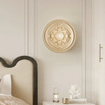 Applique Murale Ronde Art Déco Verre Élégant Chambre