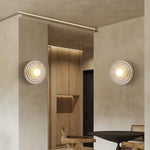 Applique murale ronde design