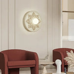 Applique Murale Sculptée Élégante Lumière Artisanale Chambre