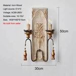 Applique Murale Vintage Industrielle Artisanale Élégante 1 Pièce Sans Ampoule / Chine Chambre
