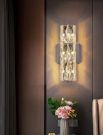 Applique Villa Élégante Design Moderne Cristal. Murale Chambre