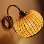 Appliques Murales en Osier et Bambou
