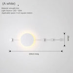 Appliques Murales Suspendues: Design Unique Et Élégant Blanc-A / Blanc Chaud (2700-3500K)