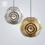 Design Doré Ou Argenté Ajouré Luminaire