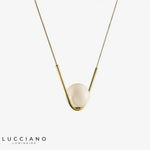 Design En Suspension: Métal Doré Verre Luminaire Chambre